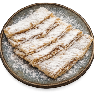 فطيرة بغاشة بالقشطة